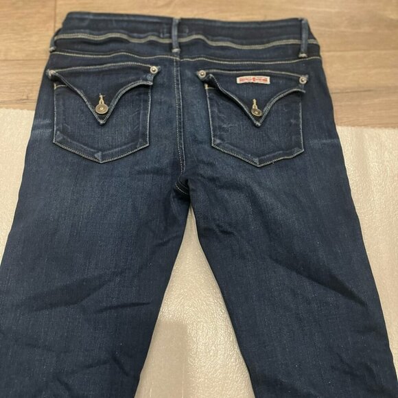 [28Ins29”]HUDSON Women's Collin Mid Rise Skinny Fit Flap Pocket Ankle Jean - Picture 5 of 10